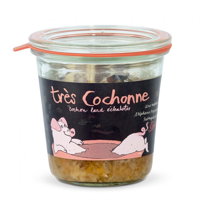 &quot;Très Cochonne&quot; Cochon-Lard-Echalotes